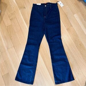 7 For All Mankind high-rise flared jeans, size 32